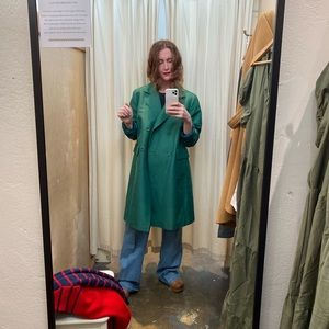 Talbots Green Coat